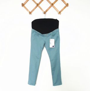 夏季 打底裤 孕妇七分裤 弹力舒适孕妇裤 托腹裤 清仓外贸日单孕妇裤