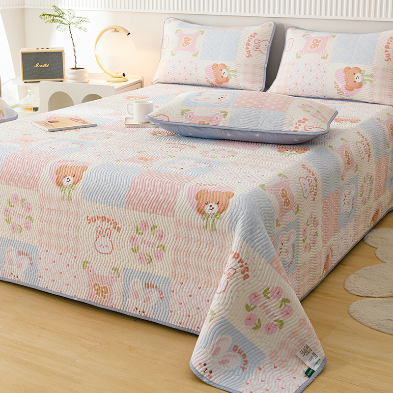 雙面純棉床蓋墊可裸睡