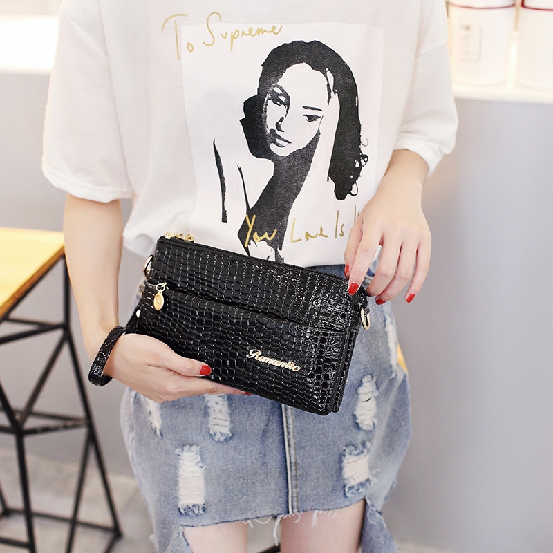 2021新款单肩时尚软皮斜跨包中老年人妈妈买菜包手机零钱三层小包|msdalam kategori Beg kulit/wanita/beg lelaki, beg Ms. - dari Buy2taobao.com untuk memberikan perkhidmatan ejen Taobao profesional membeli