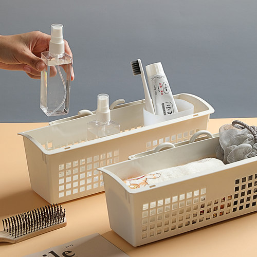 塑料加厚浴室家用厨房挂篮