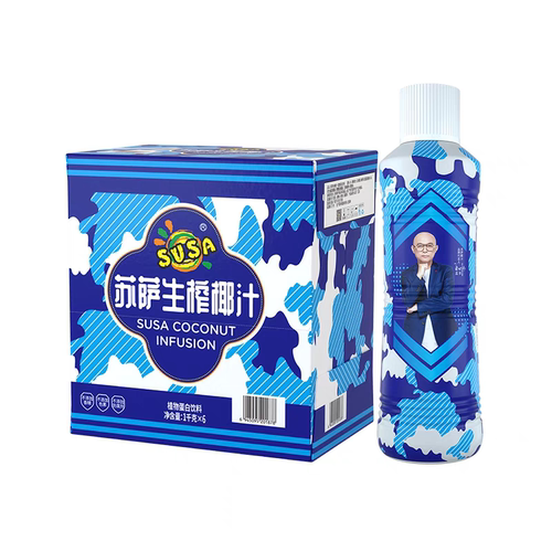 SUSA苏萨生榨椰汁特种兵椰子汁1L大瓶装椰子汁椰奶