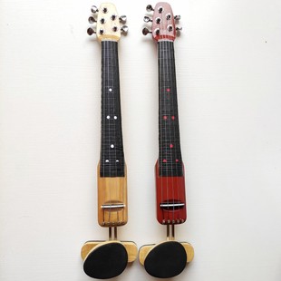 四/五弦双拾音器带品格电子小提琴中提琴儿童成人通用静音小提琴