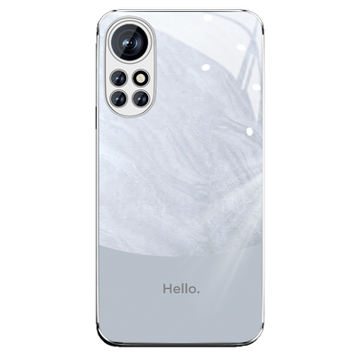 简约雅川青适用华为nova8手机壳男nova7pro电镀银nova6玻璃nova5pro新款8se创意全包乐活版防摔5g套高级硬外