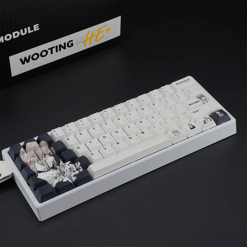 WOOTING 60HEV2满改-白船壳-玛奇玛