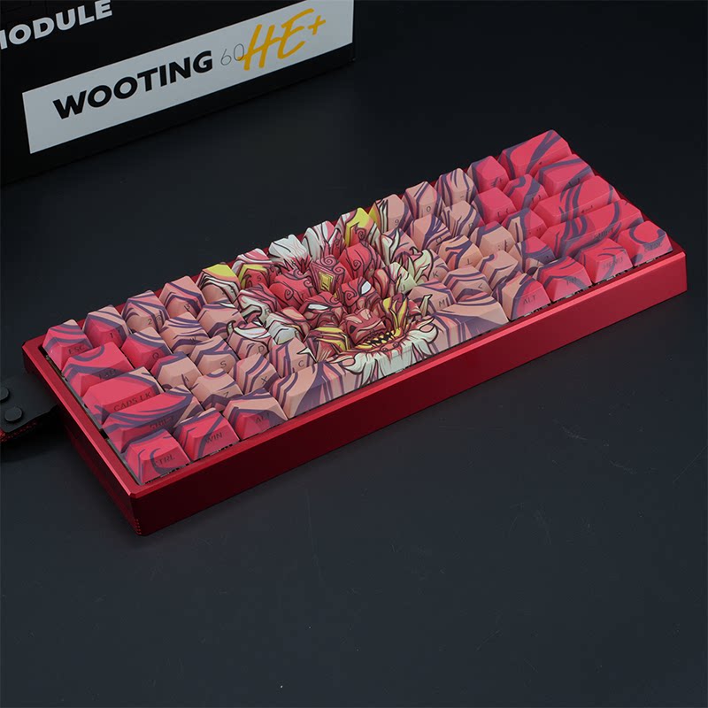 WOOTING 60HEV2满改-红船壳-奥丁龙图片