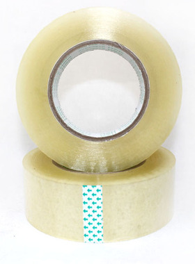 得力文具胶带30208透明胶带 封箱胶带 仓库打包胶带纸4.8cm*200y