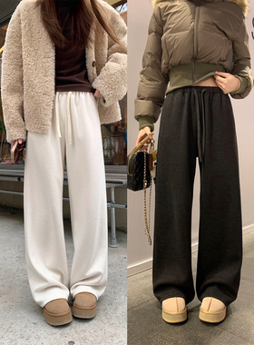 珍珍家本期团宠裤高克重柔软百搭显瘦厚实糯米裤2025年新款休闲裤