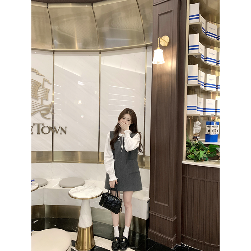 Zzhen珍珍家背心裙&衬衫套装