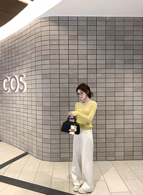 珍珍家零重力感好版型纯棉百搭直筒牛仔裤高腰显瘦春季纯色阔腿裤