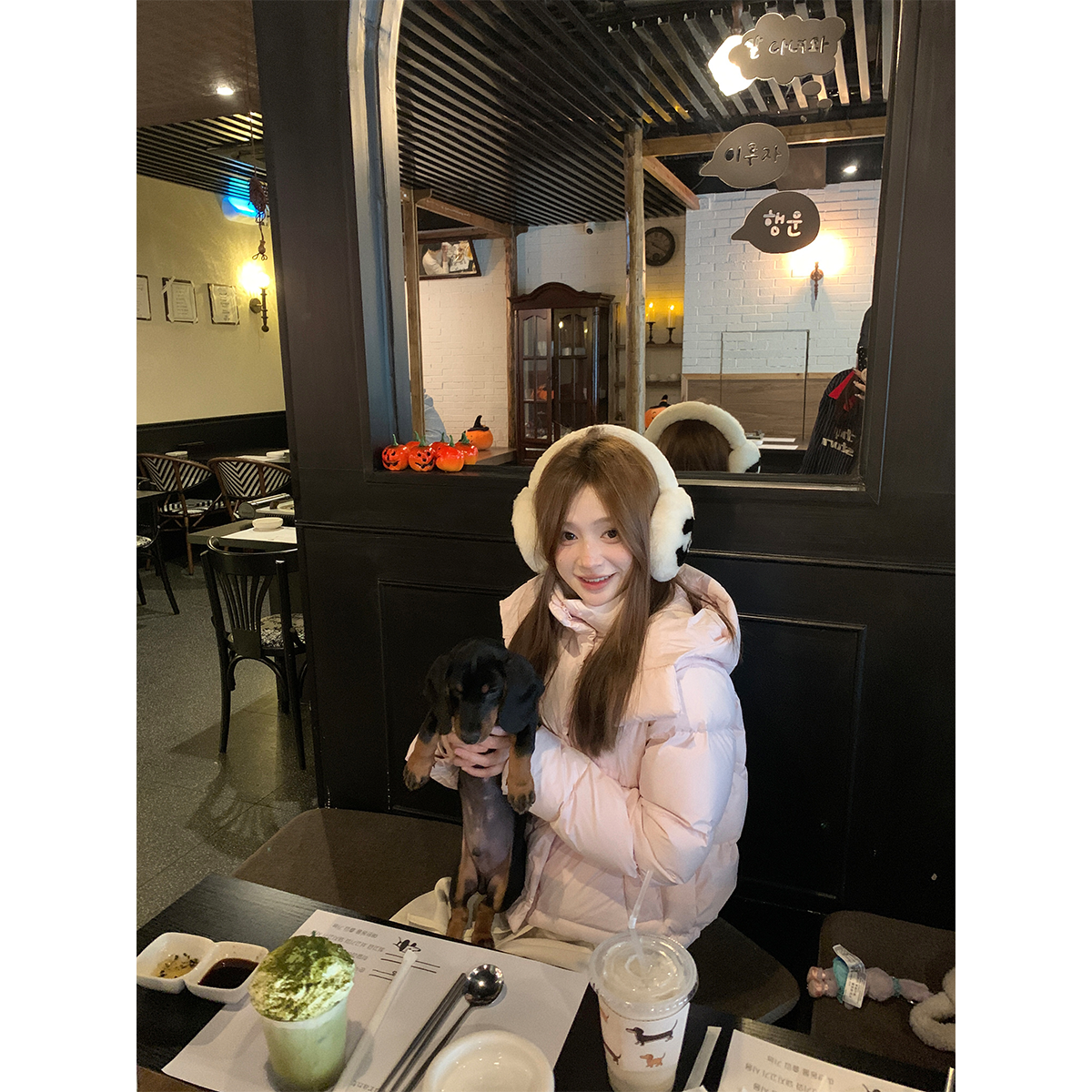 珍珍家 Lu4格甜嫩系连帽可拆卸白鸭绒泡芙羽绒服保暖短款羽绒外套