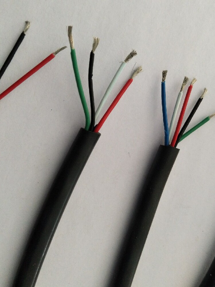 936 t12烙铁手柄线 铁氟龙硅胶线 五芯线 多芯焊台手柄线 三芯线