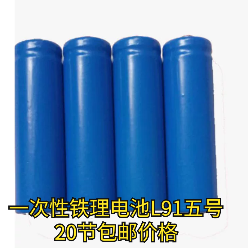 20节美国原装超长效铁锂电池劲量5号五号电池L91 AA7倍电量 微麻