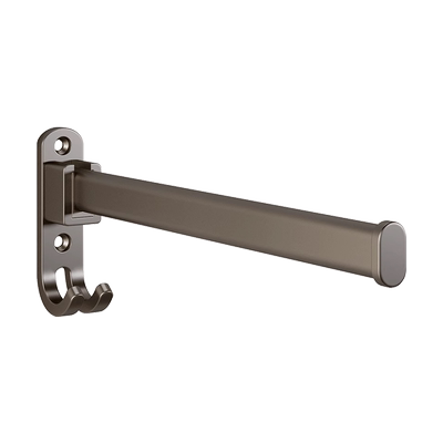 可折叠衣架收纳杆免打孔晾衣杆