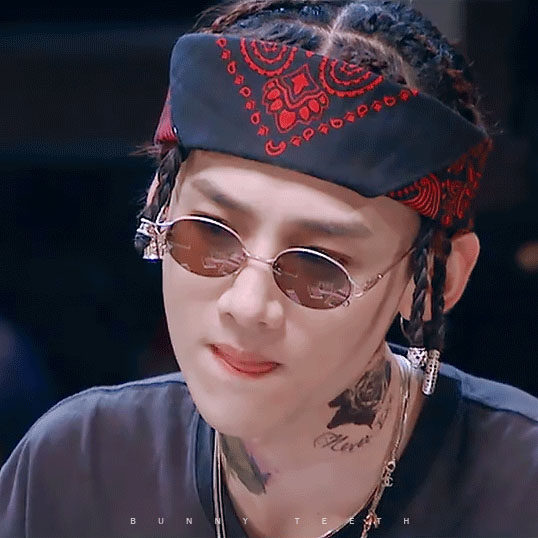 暗黑HIPHOP头巾男女包头运动头带发带辣妹街舞嘻哈方巾摩托车面巾_虎窝淘