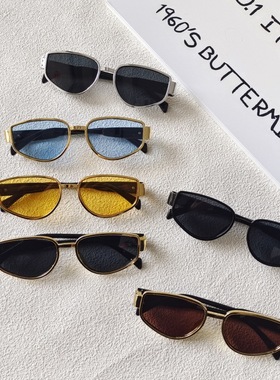 欧美复古男女士墨镜2025新款百搭