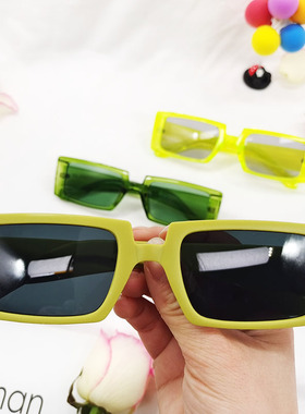 小猪旦旦方框时尚男女太阳镜