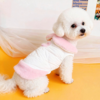 宠物衣服冬装泰迪雪纳瑞比熊棉衣狗狗服装厚款吉娃娃衣服