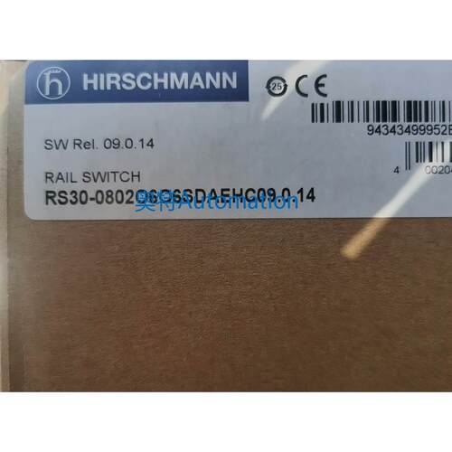 全新赫兹曼赫斯曼交换机RS30-0802O6O6SDAEHC09.0.14现货议价$