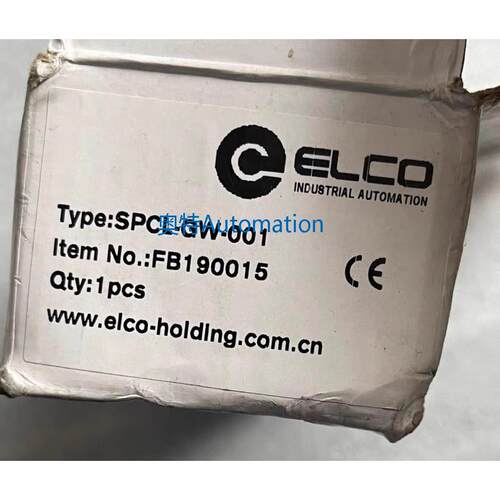 全新 原装 宜科ELCO模块 SPCL-GW-001议价$