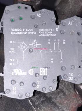 配件原装继电器端子 RB122G-115VUC 1SNA645041R0200议价