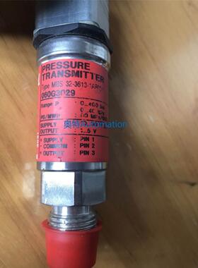 danfoss压力开关MBS32-3613-1AR00 060G3029库存无包装 0-400BAR