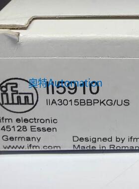IFM II5910 IIC206 IIC208 IG4000 全新原装易福门 现货议价$