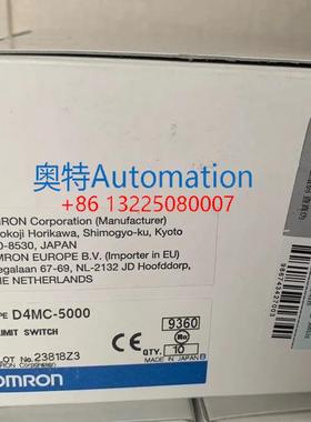 D4MC-5000行程开关 全新原装现货 10个/每盒议价$