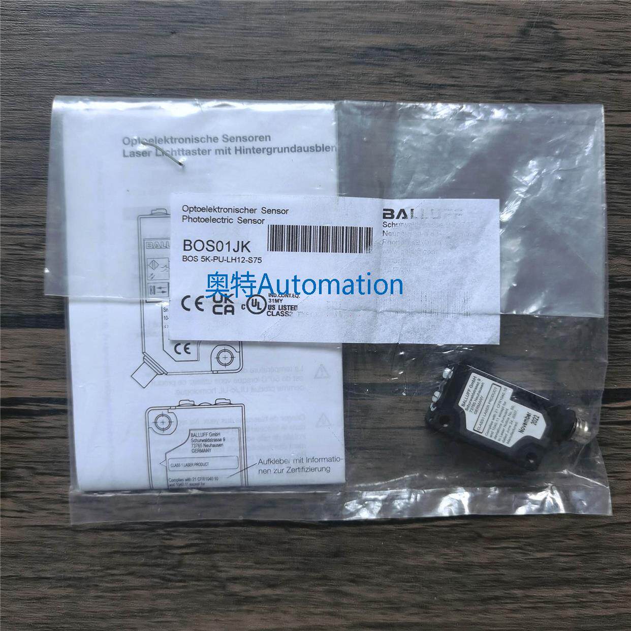 全新原装 巴鲁夫 BOS01JK 传感器 BOS 5K-PU-LH12-S75 现货议价*