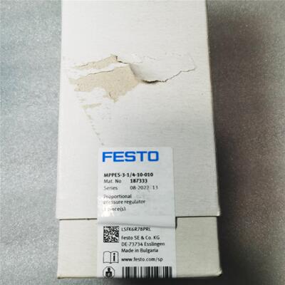 FESTO MPPES-3-1/4-2-010 187335 187337 187333 比例压力阀议价$