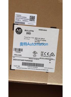 20BC125A0ANNANA0 罗克伟尔变频器 全新原装现货质保一年议价$