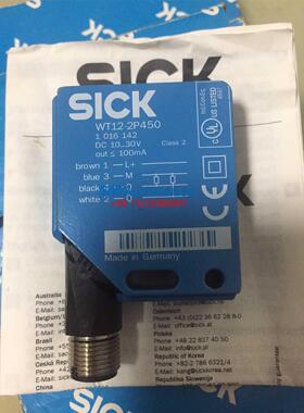 全新SICK传感器 WT12-2P450 1016142原装现货议价$