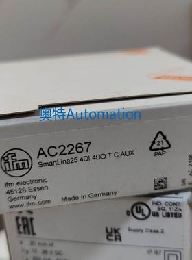 IFM AC2267 AC2403 AC2410 AC2411 全新原装易福门 现货议价$