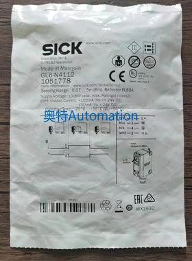 全新原装 SICK西克 GL6-N4112 1051778 光电开关 现货销售议价*