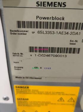 配件6SL3352-1AE32-6AA1 6SL3353-1AE34-2DA1 6SL3352-1AE37-5EA1