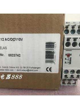 全新原装德国DOLD多德 继电器MK8804.12 AC/DC110V议价$