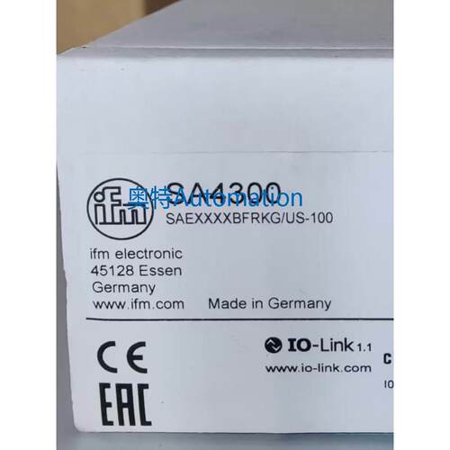 IFM SA4300 SA4304 SA5000 SA4100 全新原装易福门 现货议价$