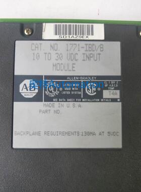 拆机 AB 1771-IBD/B 实物拍摄 现货包好议价$
