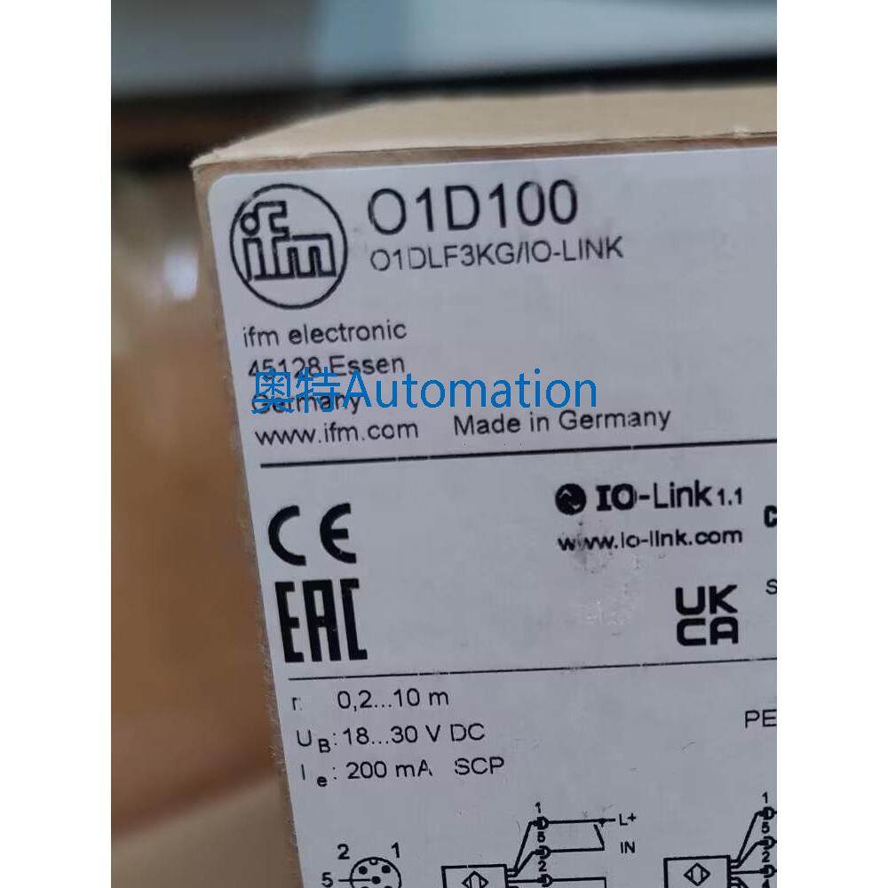 IFM O1D100 O1D102 O1D103 O1D105 O1D106 O1D108 原装易福门议价