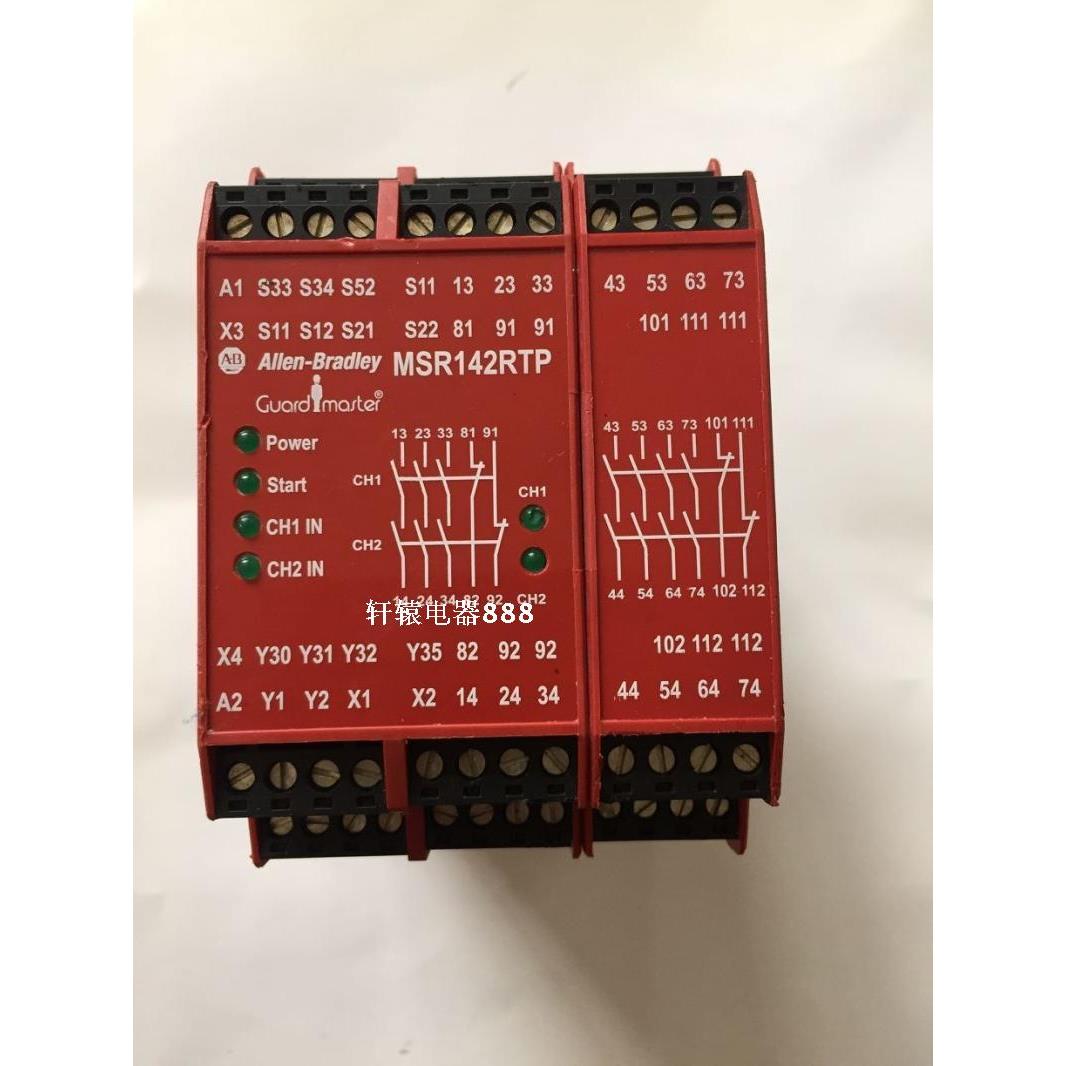 AB Allen-Bradley安全继电器,MSR142RTP 440R-G23216议价$