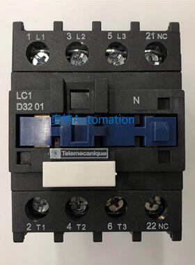 原装LC1-D3201CC7N AC36V 50/60Hz施耐德三级交流接触器议价$