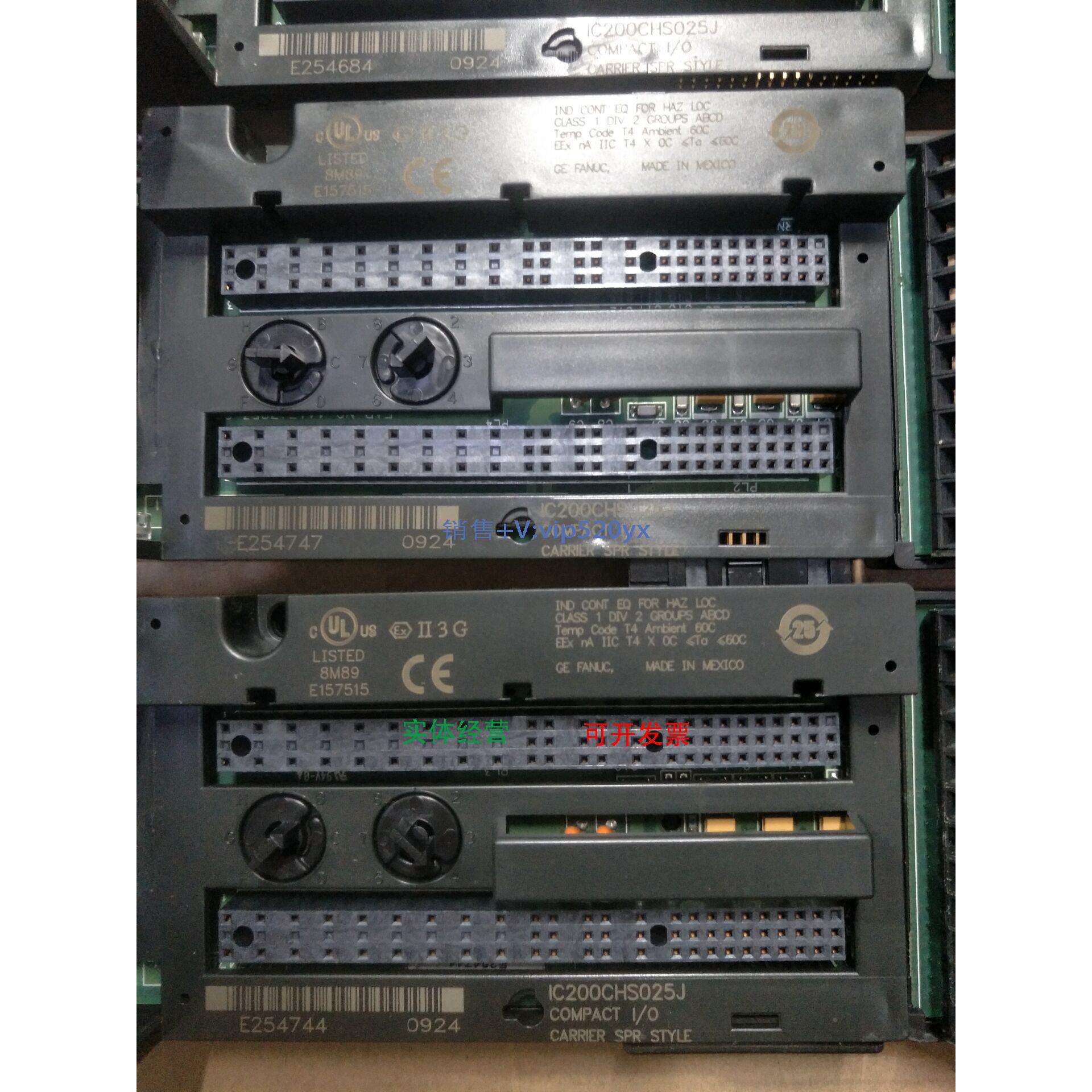 现货供应GEPLC底座IC200CHS025J成色漂亮 功能完好 现货出售