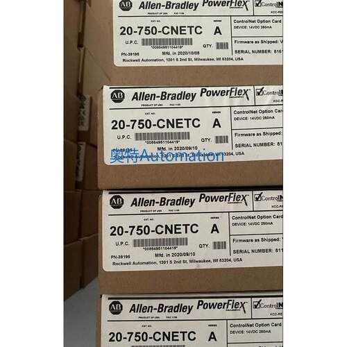 20-750-CNETC变频器通讯套件 AB罗克韦尔全新原装议价*