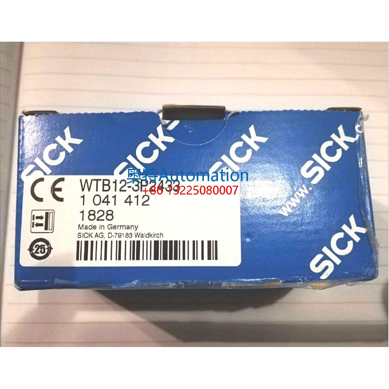 SICK进口WTB12-3P2433 1041412传感器全新原装现货议价$