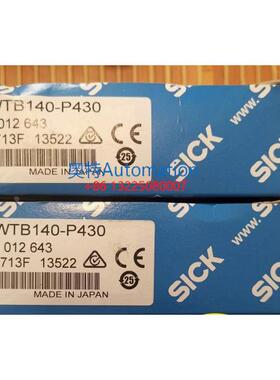 西克SICK WTB140-P430传感器全新原装6012643现货议价$
