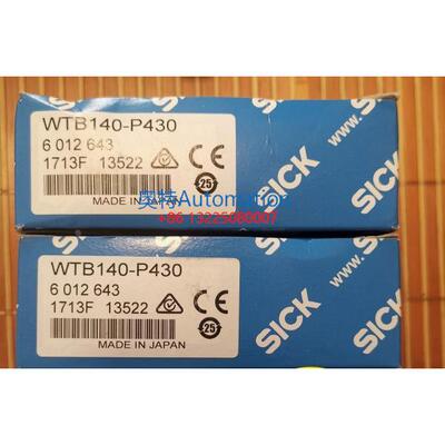 西克SICK WTB140-P430传感器全新原装6012643现货议价$