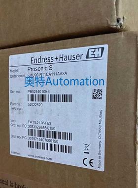 FMU90-R11CA212AA3A德国E+H恩德斯豪斯变送器议价$