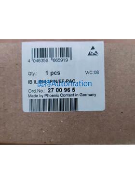原装 进口菲尼克斯模块 IB IL PM 3P/N/EF-PAC 订货 2700965议价$