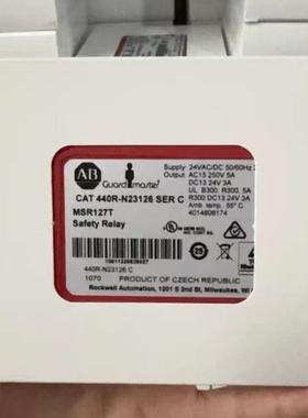 配件AB罗克韦尔安全继电器MSR127T 440R-N23126全新原装正品议价