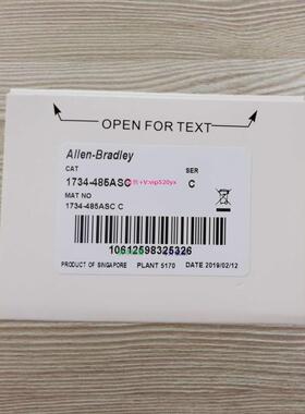 配件1734-485ASC 原装美国罗克韦尔PLC模块质保一年包邮POINTIO系