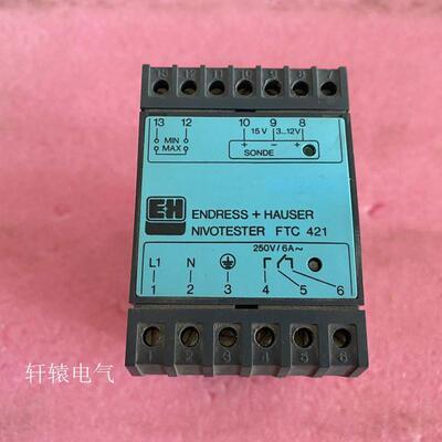 E+H FTC421-A 恩德斯豪斯信号转换器 NIVOTESTER FTC 421议价$